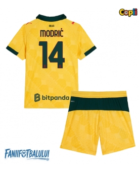 AC Milan Luka Modric #14 Echipament de Fotbal Replică 2025-26 Copii Treilea (+ Șorturi)